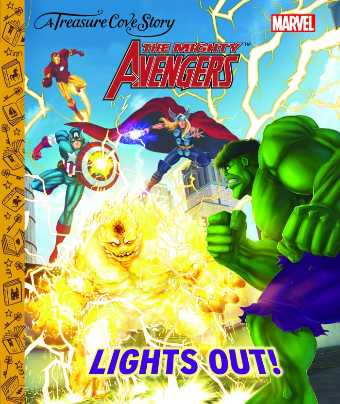 Mighty Avengers Lights Out, anglická kniha