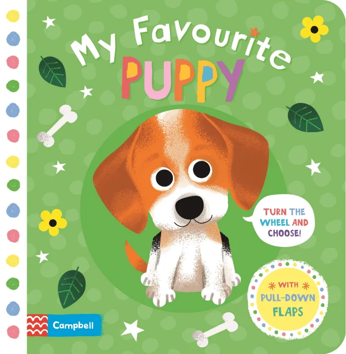 My Favourite Puppy, anglická kniha - leporelo