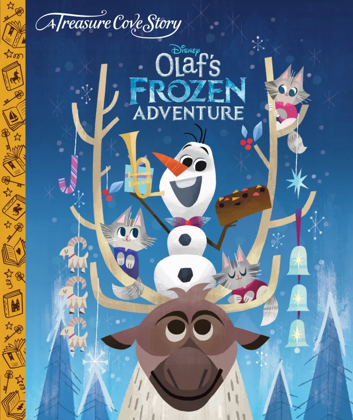 Olaf Frozen Adventure, anglická kniha