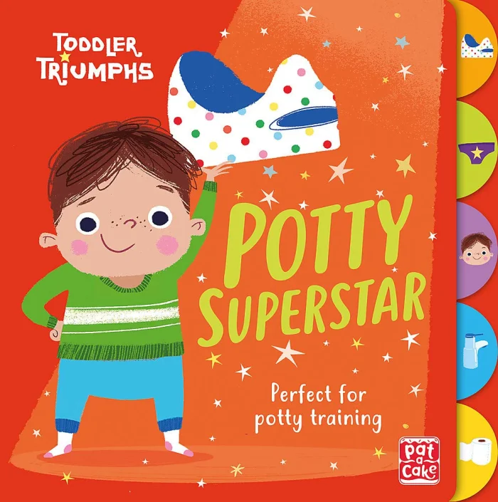 Potty Superstar, anglická kniha - leporelo