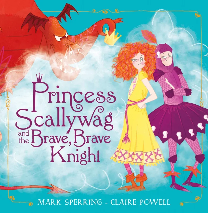 Princess Scallywag and the Brave, Brave Knight, anglická kniha