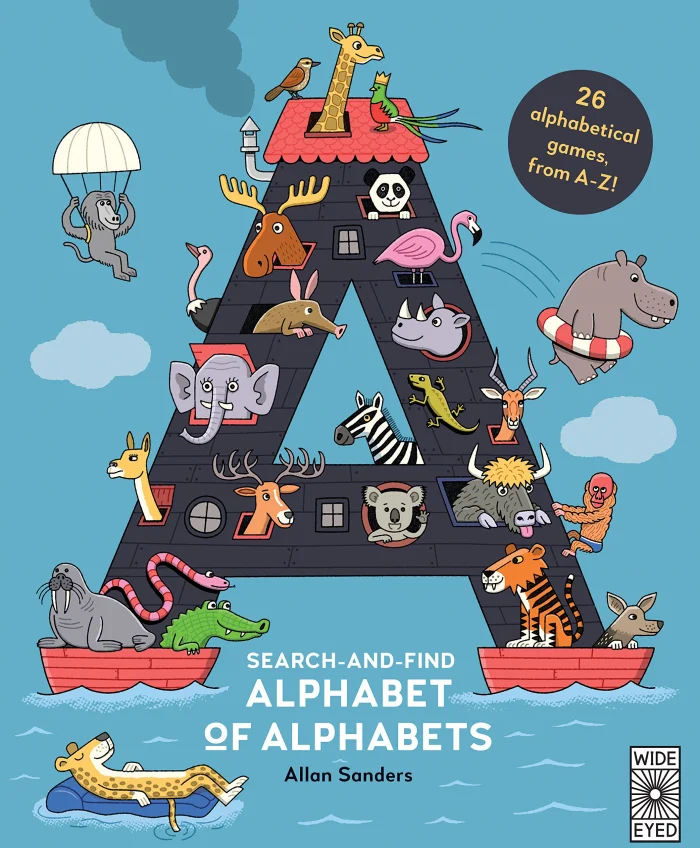 Search and Find Alphabet of Alphabets, anglická kniha