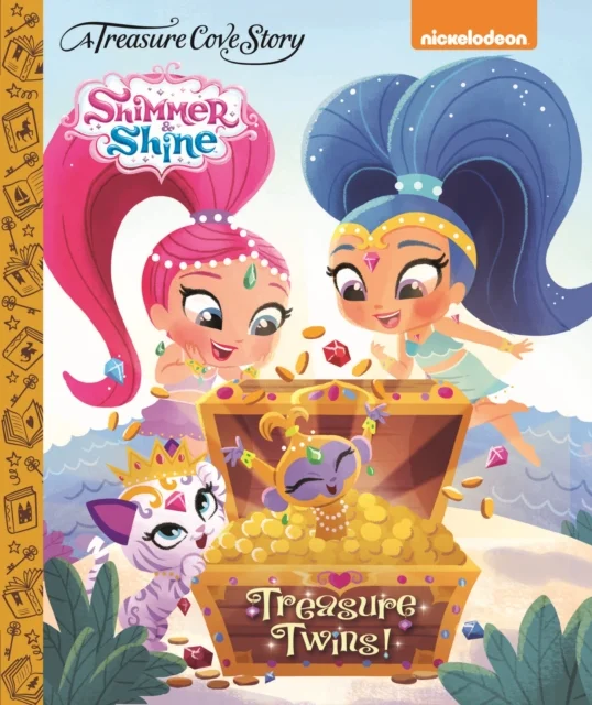 Shimmer Shine - Treasure Twins, anglická kniha