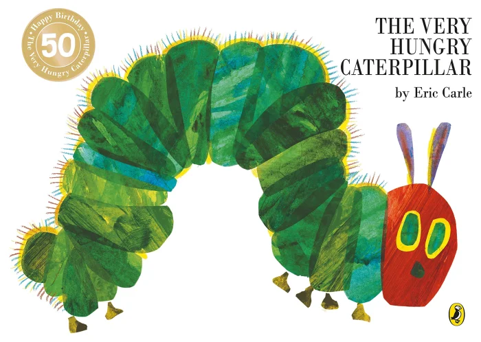 The Very Hungry Caterpillar, anglická kniha