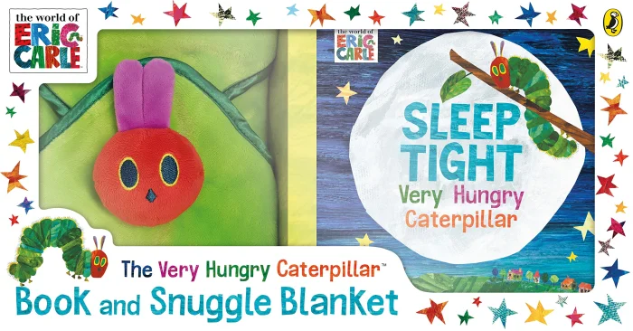 The Very Hungry Caterpillar, leporelo s prikrývkou