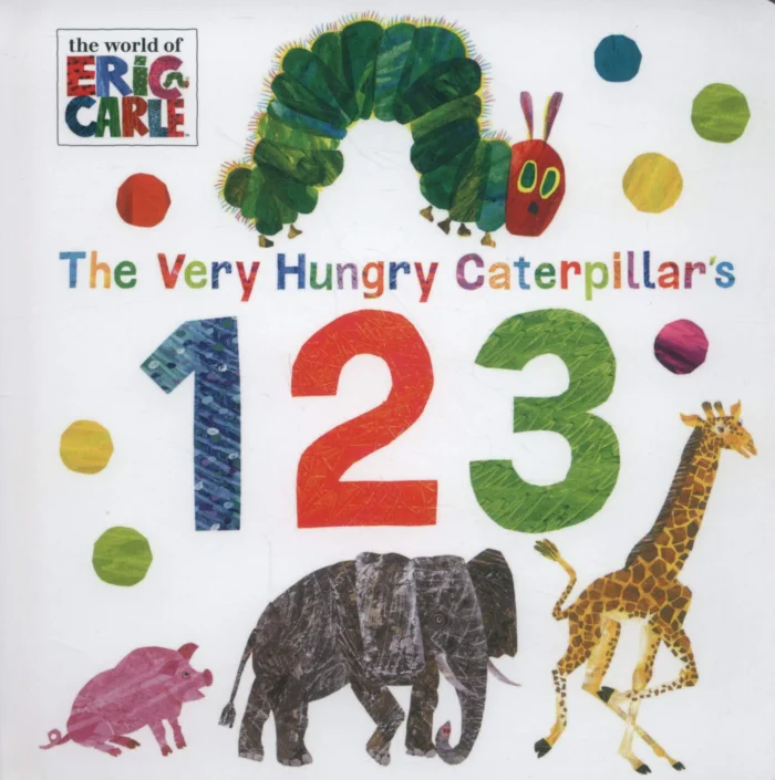 The Very Hungry Caterpillar’s 123, anglická kniha - leporelo
