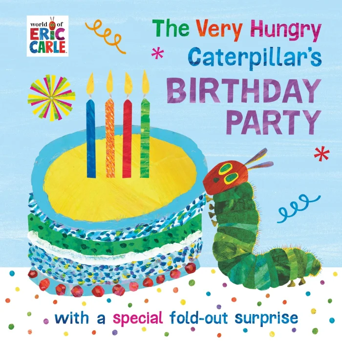 The Very Hungry Caterpillar's Birthday Party, anglická kniha - leporelo