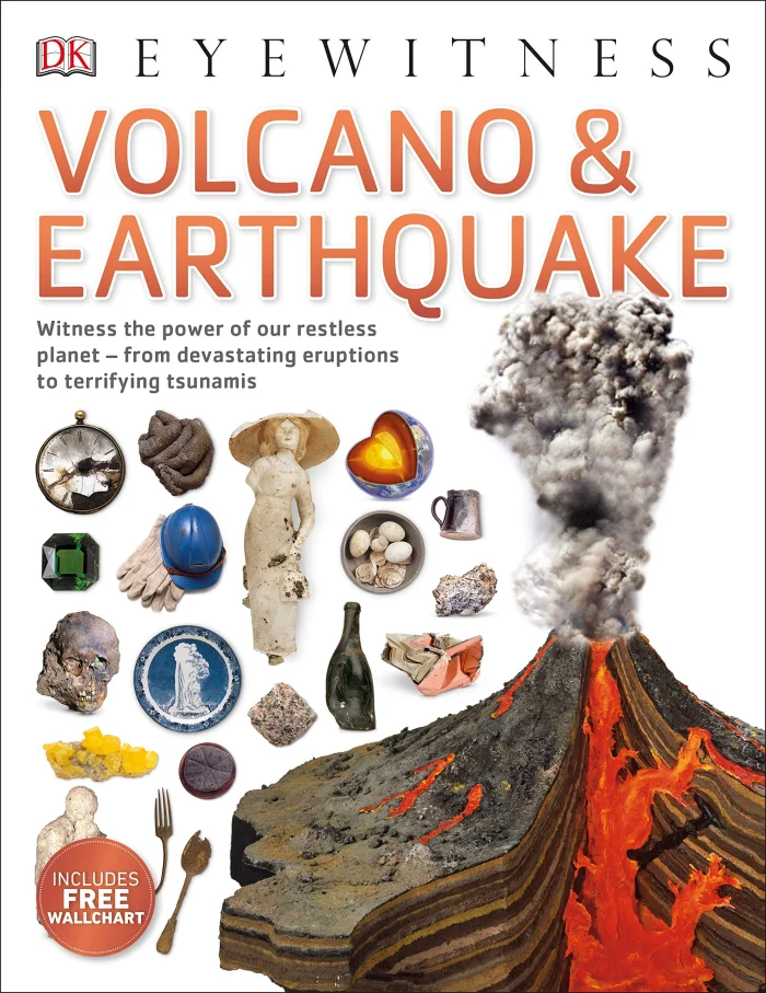 Volcano & Earthquake, anglická kniha