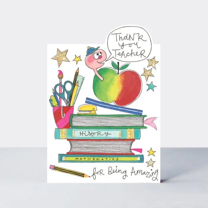 Thank You Teacher/Apple & Books, prianie