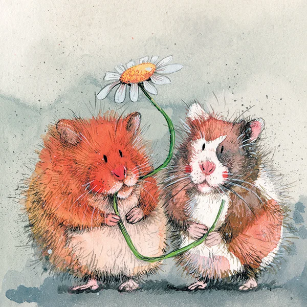 Ginger & Patch Hamster AC749, prianie