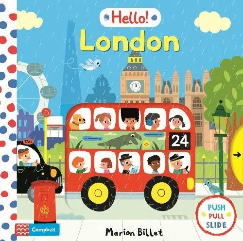 Hello! London, anglická kniha - leporelo