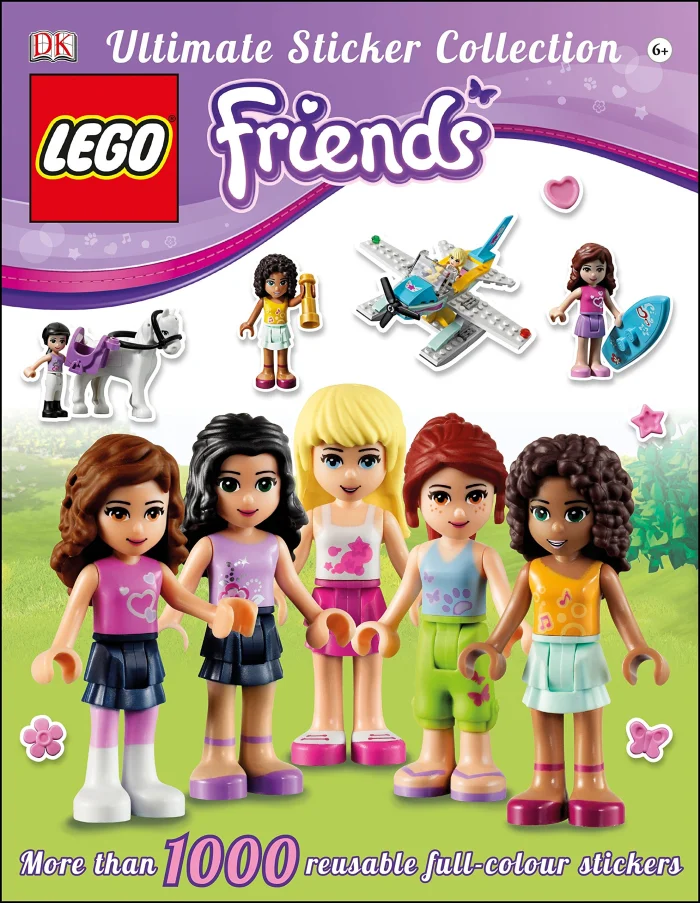 LEGO® Friends Ultimate Sticker Collection, nálepkový zošit