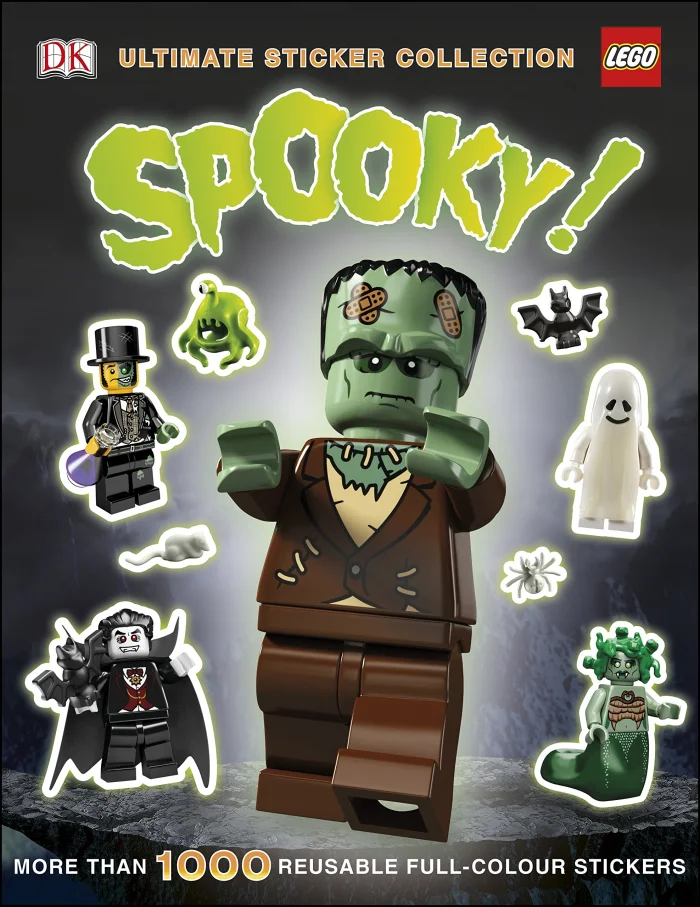 LEGO® Spooky! Ultimate Sticker Collection, nálepkový zošit