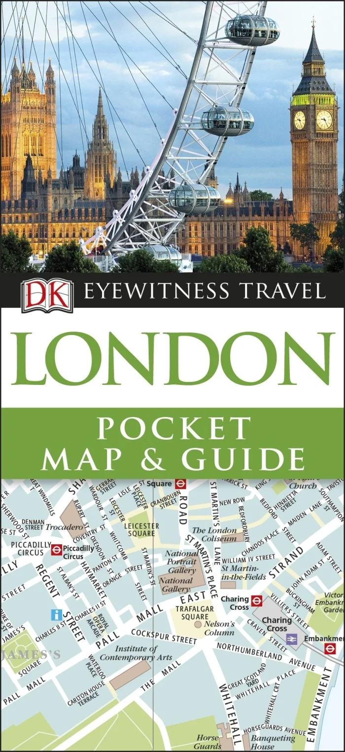 London Pocket Map and Guide, turistický sprievodca