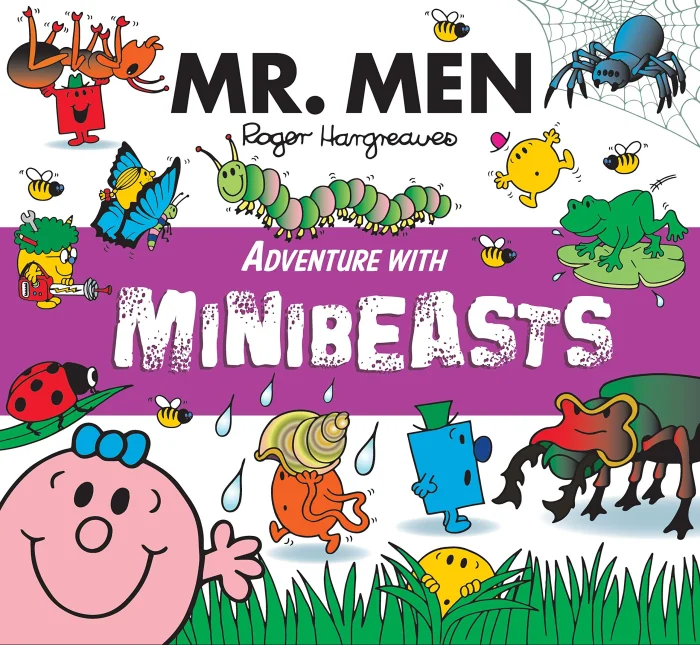 Mr. Men Adventure with Minibeasts, anglická kniha
