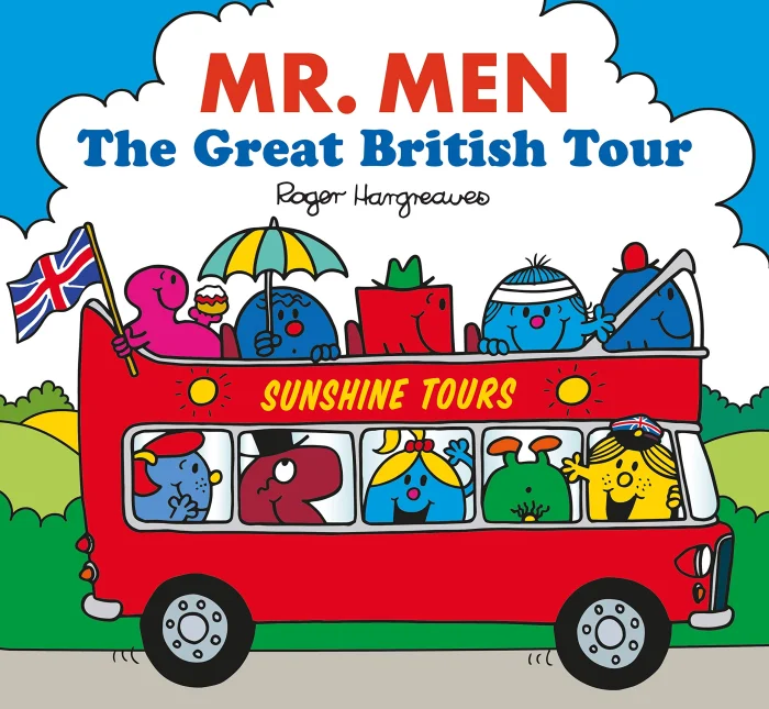 Mr. Men The Great British Tour, anglická kniha