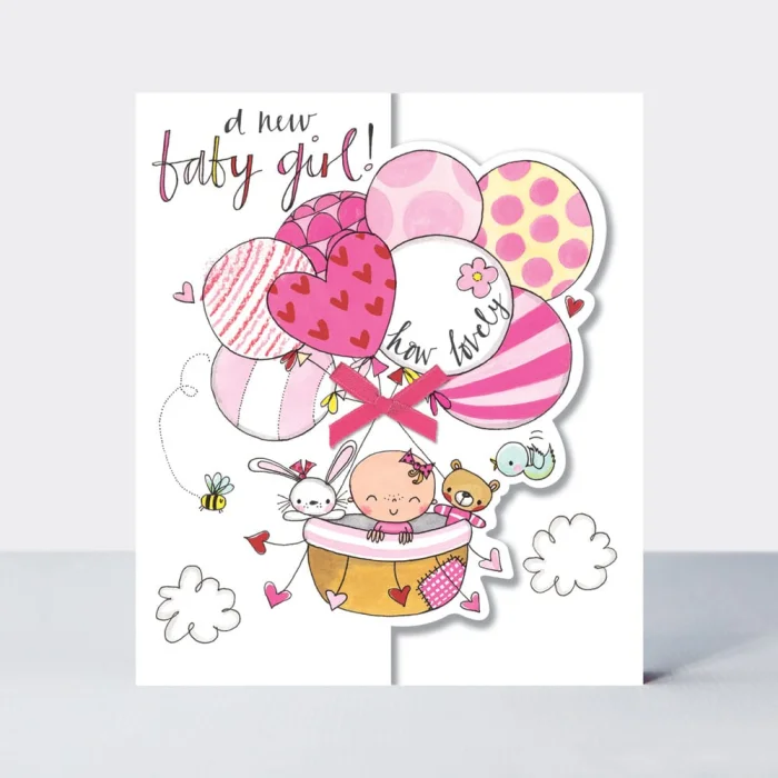 New Baby Girl Balloons, prianie