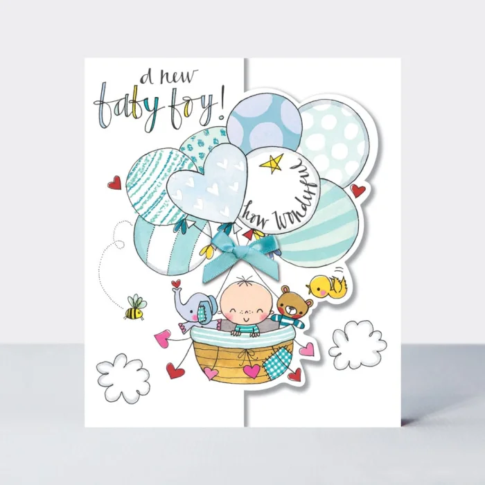 New Baby Boy Balloons, prianie