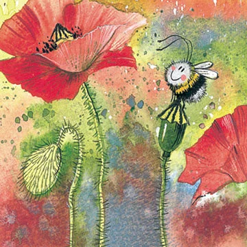 Poppy bee AC592, prianie