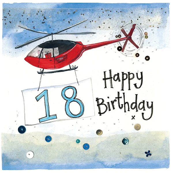 18 Year Old Helicopter S236, prianie