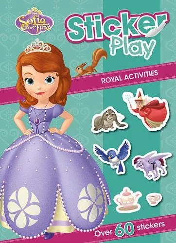 Sofia the First: Sticker Play Royal Activities, nálepkový zošit s aktivitami