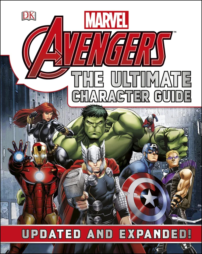The Avengers The Ultimate Character Guide, anglická kniha