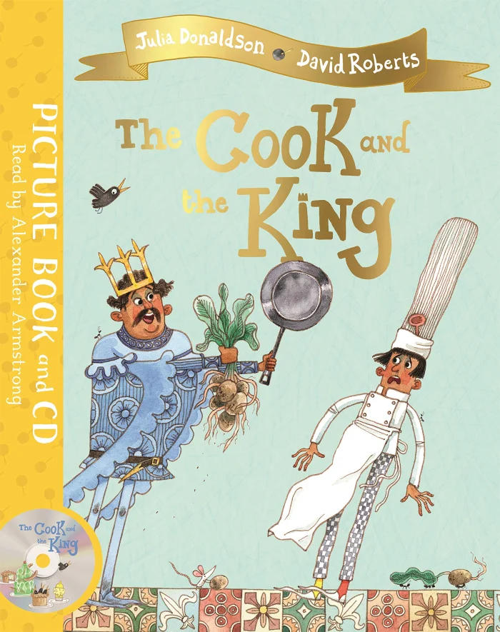 The Cook and the King, anglická kniha s CD