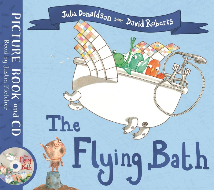 The Flying Bath, anglická kniha s CD