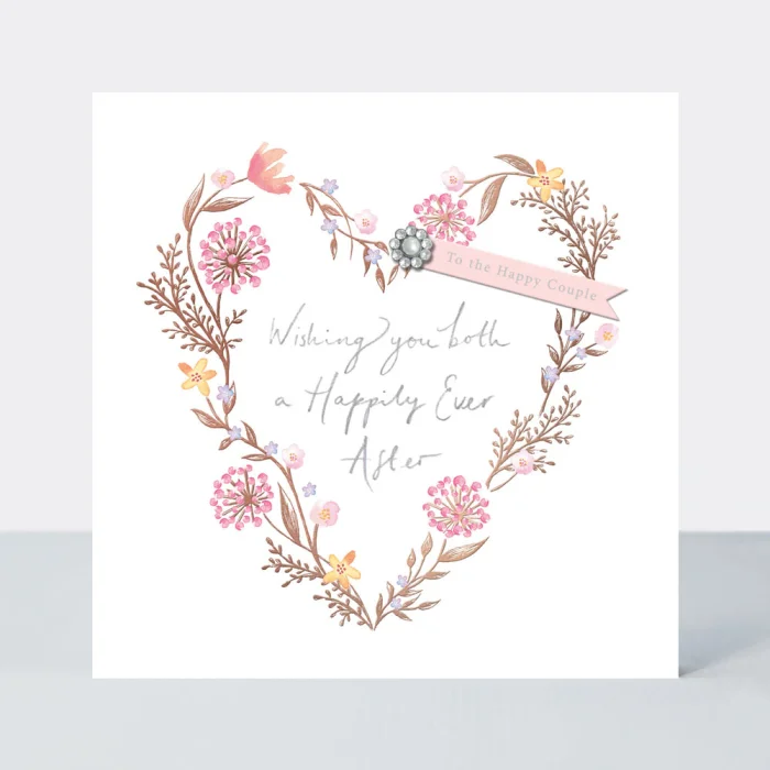 Wedding Floral Heart HAPWED1, prianie
