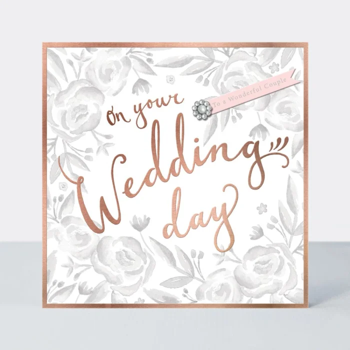 Wedding Light Grey Floral HAPWED5, prianie