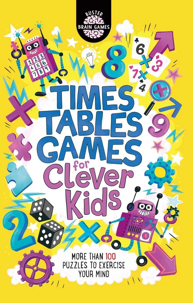 Times Tables Games for Clever Kids, zošit s aktivitami