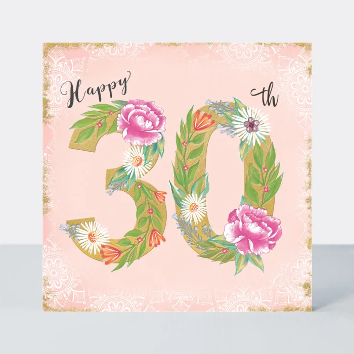30th Birthday/Floral, prianie