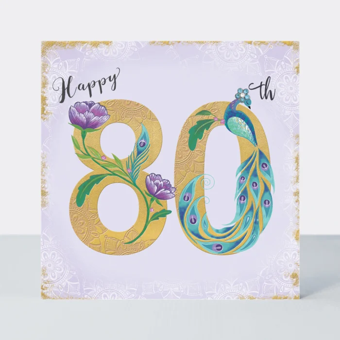 80th Birthday/Peacock (LING17), prianie