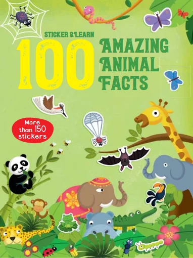 Amazing Animal Facts, nálepkový zošit