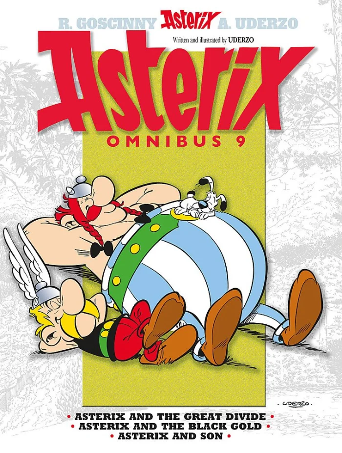 Asterix Omnibus 9, anglická kniha - komiks