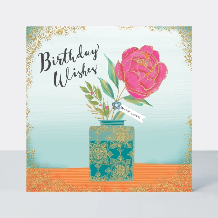 Birthday/Flowers in Vase (LING7), prianie