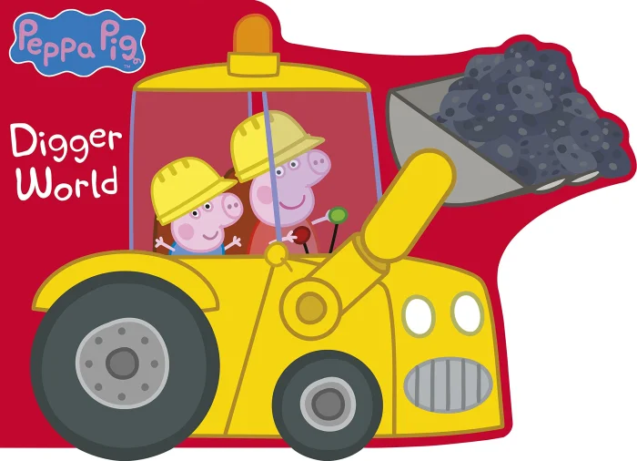 Digger World, anglická kniha - leporelo