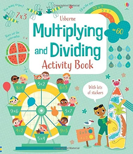 Multiplying and Dividing Activity Book, anglická kniha