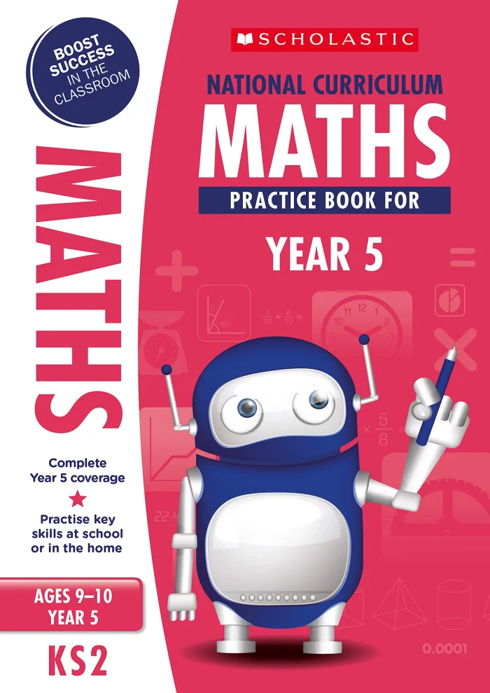 National Curriculum Maths Practice Book for Year 5, anglická kniha