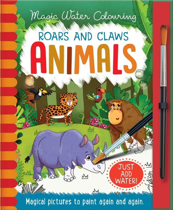 Roars and Claws - Animals, omaľovánka