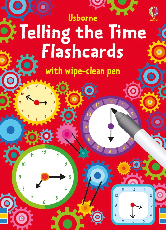 Telling the Time Flash Cards, karty