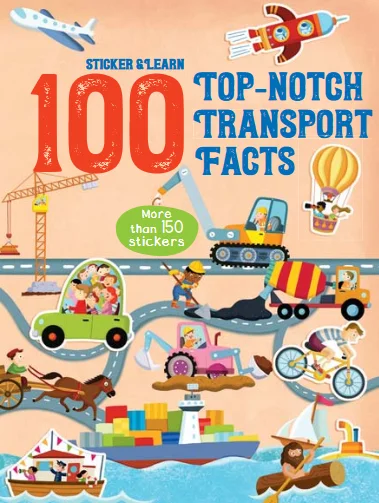 Top-Notch Transport Facts, nálepkový zošit