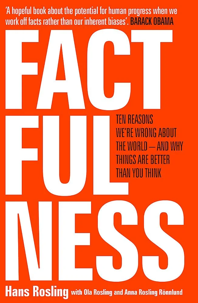 Factfulness, anglická kniha
