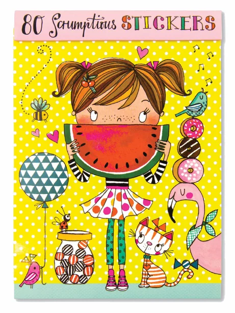 Girl & Watermelon, nálepky