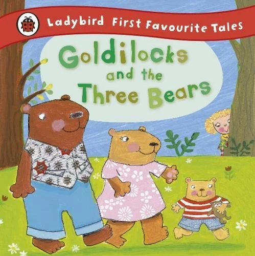 Goldilocks and the Three Bears, anglická kniha