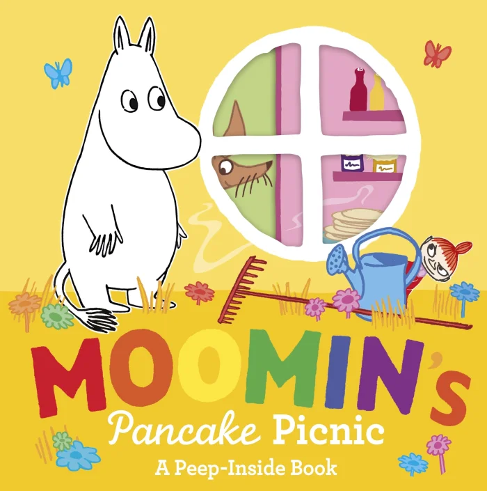 Moomin’s Pancake Picnic Peep-Inside, anglická kniha - leporelo