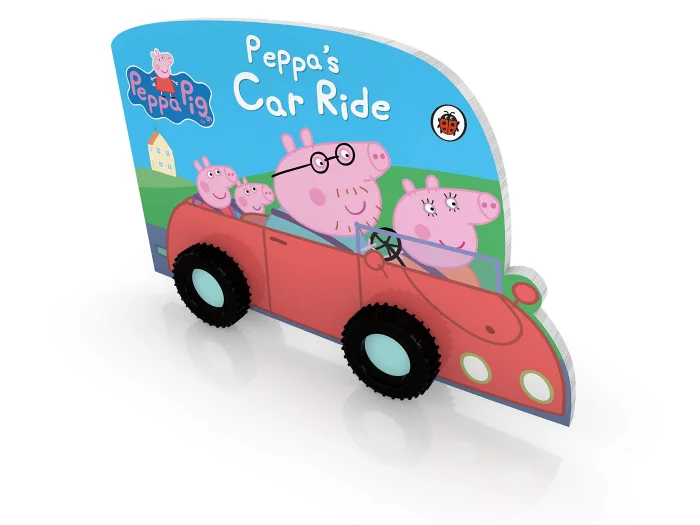 Peppa's Car Ride, anglická kniha - leporelo