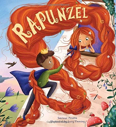 Rapunzel, anglická kniha