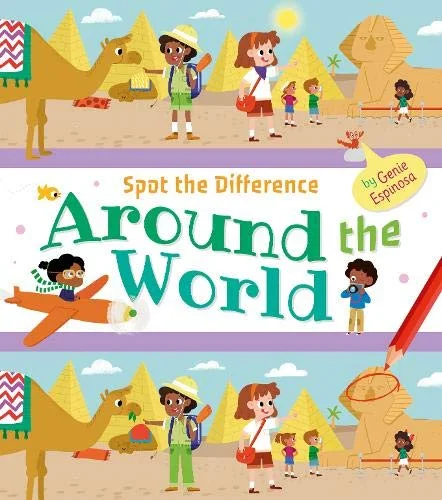 Spot the Difference Around the World, anglická kniha