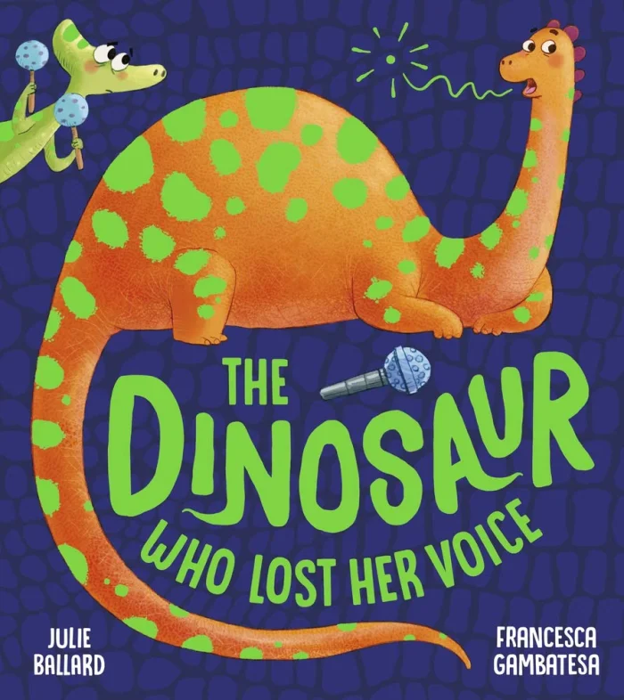 The Dinosaur Who Lost Her Voice, anglická kniha